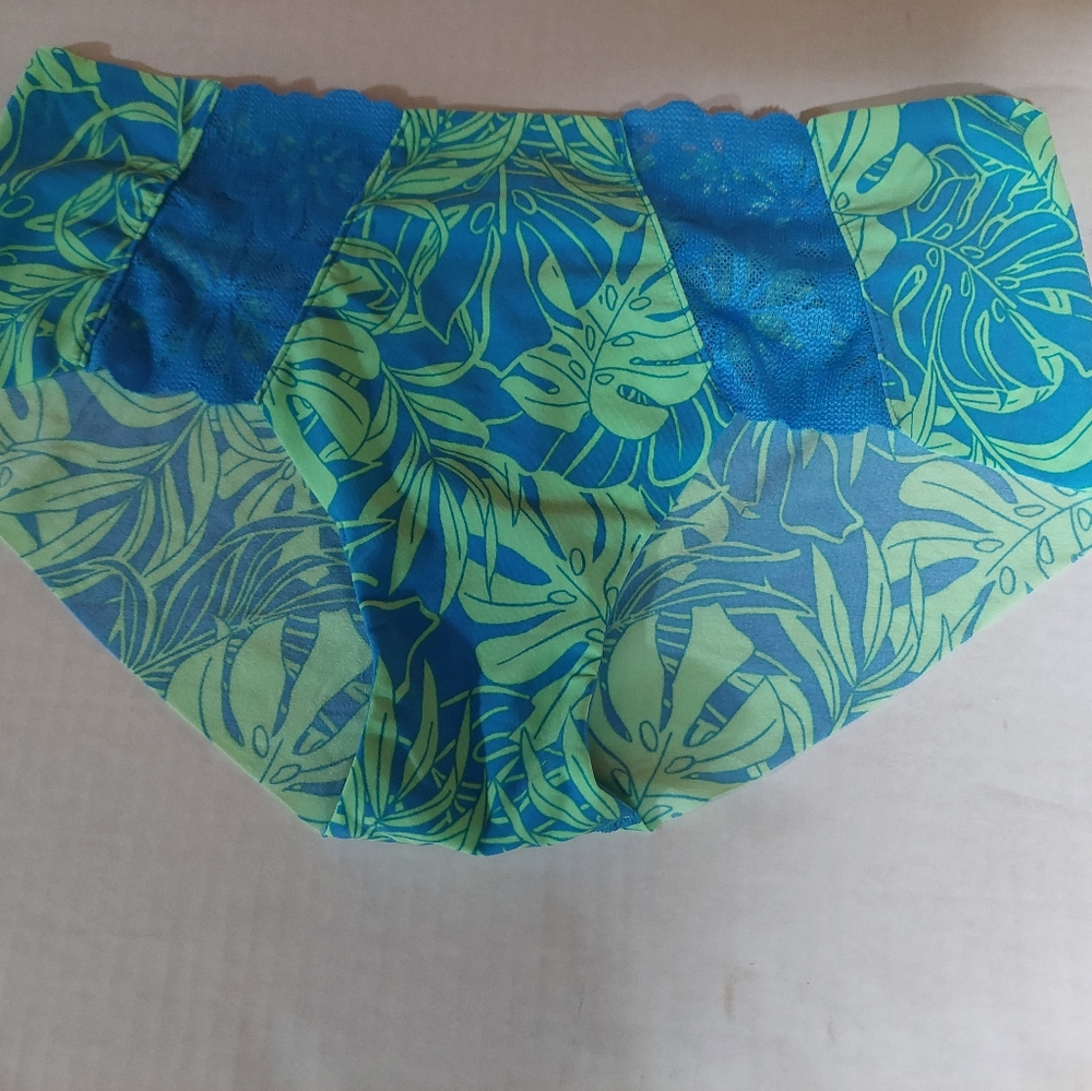 Pink by Victoria's Secret Panties Underwear NO SHOW LACE TRIM HIPSTER MEDIUM